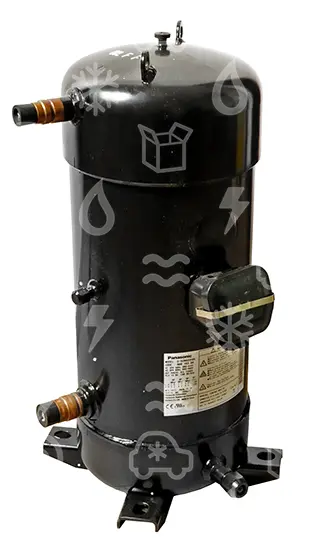 kompresor scroll SANYO C-SCN603H8K, MBP / HBP - R407C, 380-415V/3/